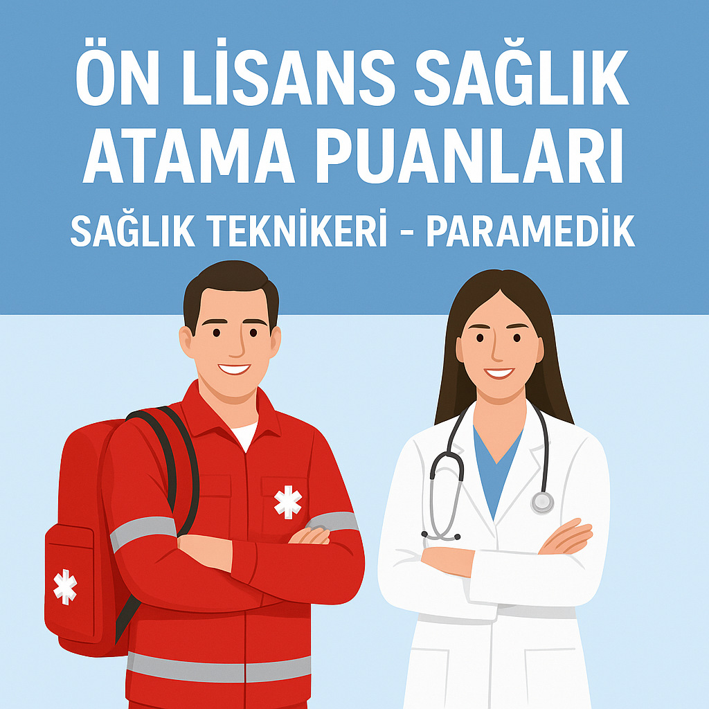 ÖN LİSANS SAĞLIK ATAMA PUANLARI AÇIKLANDI
