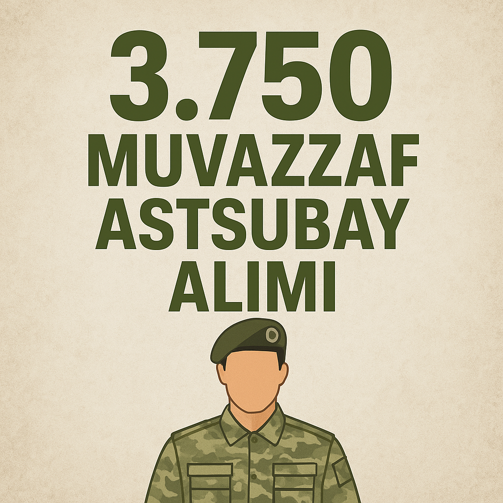 3.750 MUVAZZAF ASTSUBAY ALIMI,