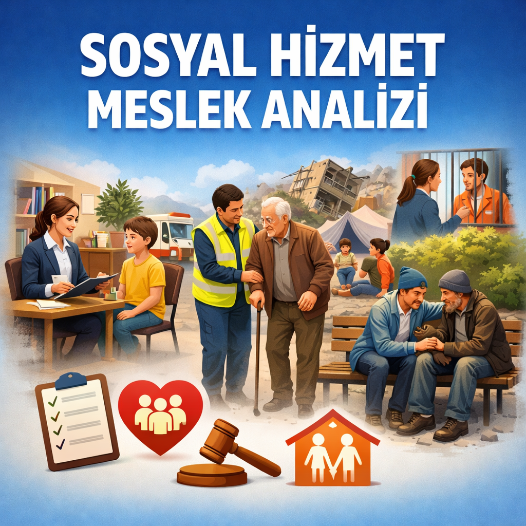 SOSYAL HİZMET (LİSANS) (SOSYAL ÇALIŞMACI) BÖLÜM ANALİZİ (MESLEK ANALİZİ – 39)