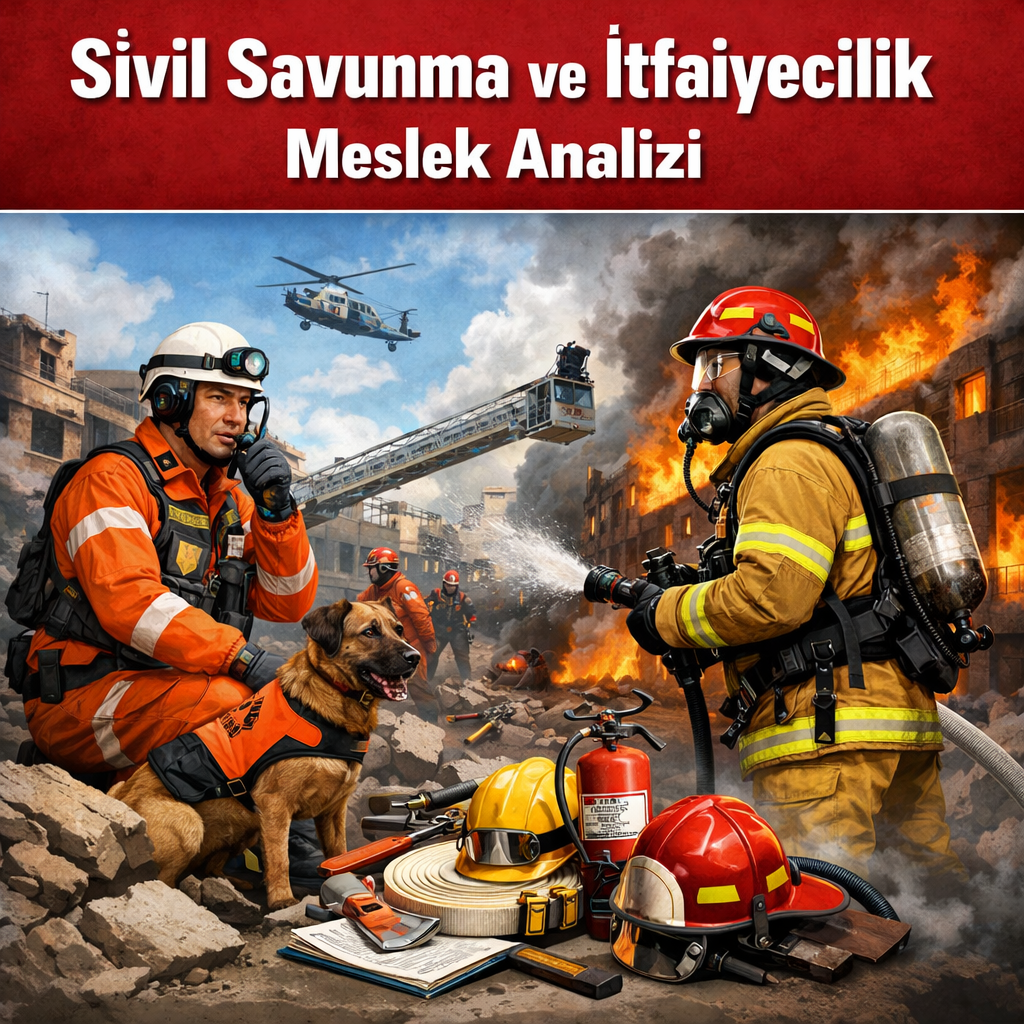 SİVİL SAVUNMA VE İTFAİYECİLİK (ÖN LİSANS) BÖLÜM ANALİZİ (MESLEK ANALİZLERİ – 63)